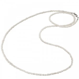 Collar gemas aguafresca perla