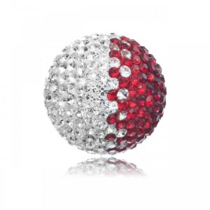 Soundball Cristal Rojo/Blanco